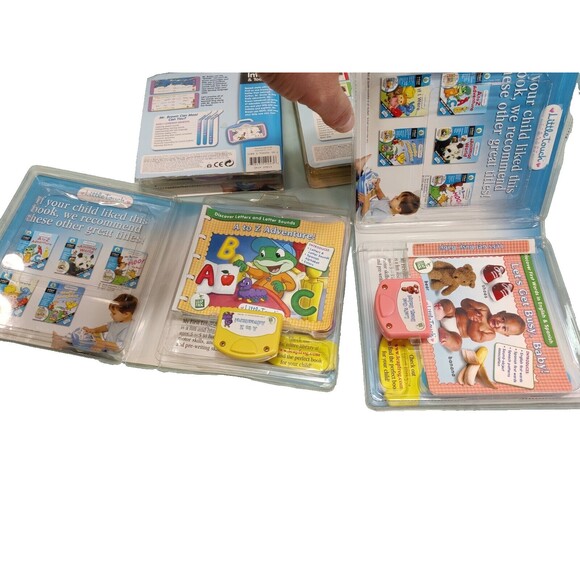 Leap Frog Little Touch Library Lot Of 5 Books & Cartridges - Infant & Toddler - Picture 3 of 5